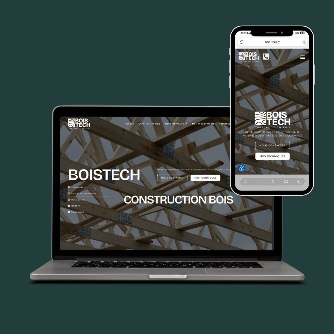 Nouveau site Bois tech